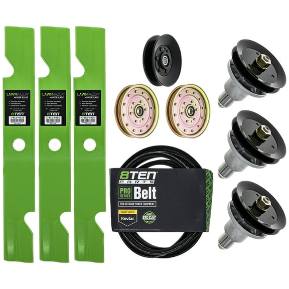 8TEN Mower Deck Rebuild Kit for Exmark 103-9076 103-6402 1-633366 52-inch MK1009587
