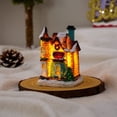 thumbnail image 1 of Pueblo navideño, casas de pueblo navideño, bricolaje, resina iluminada, conjuntos de pueblo navideño de invierno, simulación de pueblo navideño decorativo en miniatura para mesa de fiesta en casa, 1 of 6