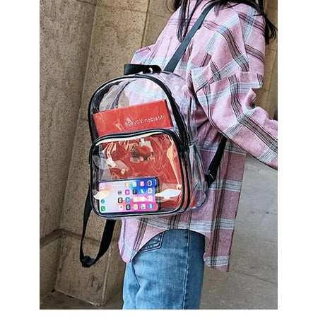 

Women s Bags Clear Pocket Front Classic Backpack WM2320220807