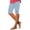 Light Blue#2, variant on HAJWOH Capri Leggings for Women Cotton Knee Length Leggings Stretch Summer Lightweight Pants Casual Athletic Running Workout Yoga Pants