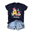 thumbnail image 5 of Bainana Teen Girl'S Back-To-School T Shirts Graphic Print Short Sleeve Crew Neck Tops Casual Comfortable Kids Summer Everyday Wear Outfits For Age 3-13 Years, 5 of 5