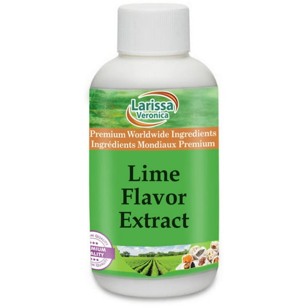 Larissa Veronica Lime Flavor Extract, (Lime, 1 oz, 1Pack, Zin 527285