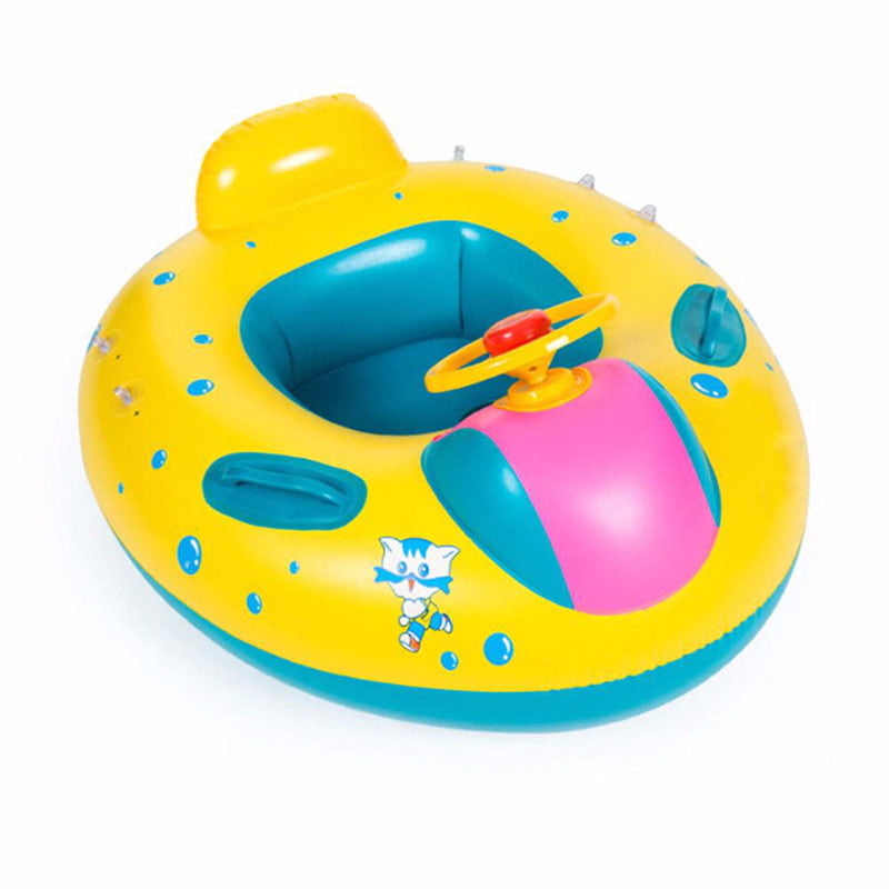 Inflatable Float Swimming Seat Ring Kids Baby Safety Floating Swim Pool Boat 