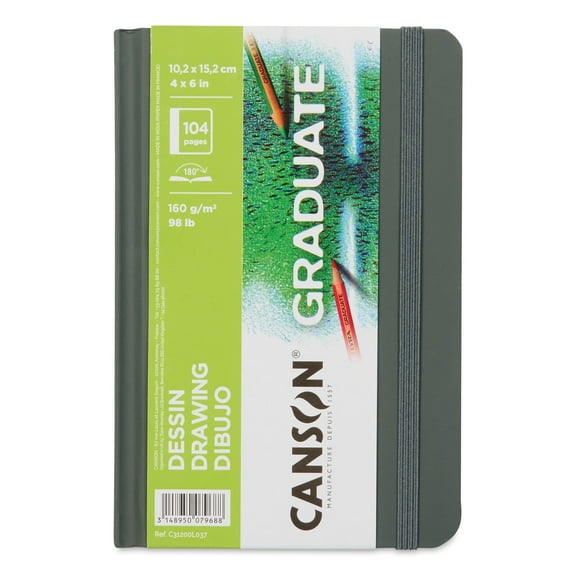 Canson Graduate Drawing Book 4"X6"-52 Sheets