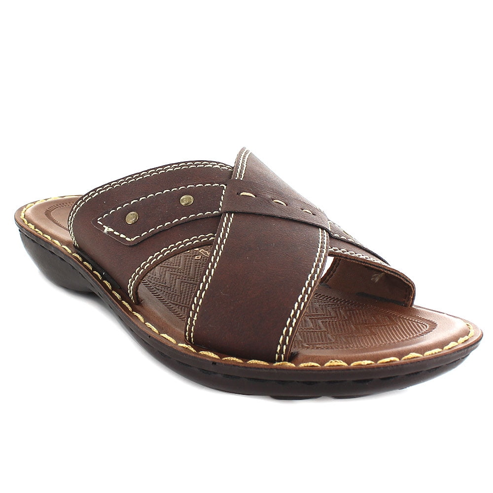 aerosoft p1003soft brownus men 7 higi men sandals, soft brown - size 7 ...