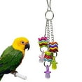 thumbnail image 3 of SPRING PARK Parrot Toys Nipple Swing Hanging, Bird Chewing Metal Rope Toy for Medium and Large Parrots, 3 of 7