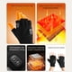 thumbnail image 4 of Guantes Sin Dedos, Guantes Calefactables, Inalámbricos, Portátiles, Recargables, Guantes Calefactables De Medio Dedo Para Trabajar, Estudiar, Pescar, 4 of 7