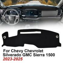 Dashboard Cover Non-Slip Dash Mat For 2022-2025 Chevy Silverado/GMC Sierra 1500