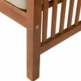 thumbnail image 5 of Alaterre Furniture Lyndon Eucalyptus Wood Outdoor Chair with Cushions - Set of 2, Natural, 5 of 7