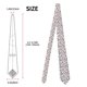 thumbnail image 2 of Fotbe Tulips Flowers Corbata Clásica para Hombre con Estampado – Corbata de Seda Jacquard Tejida, para Negocios, Bodas y Eventos Formales, 2 of 7