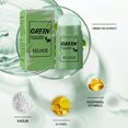thumbnail image 3 of Mascarilla Limpiadora Máscara de barro para eliminar el acné del té verde Máscara lavable manchada Productos sólidos para el cuidado de la belleza Ehuebsd  Cuidado Belleza, 3 of 8