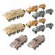 thumbnail image 1 of 8 / Set Remolque de Tanque de Plástico Simulado de 1:72 de Modelo Del Juguetes Sunnimix Tanques en miniatura, 1 of 7