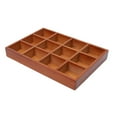 thumbnail image 4 of VARIOS Caja De Almacenamiento De Bonsai  Contenedor De Hierbas Decoración Del Jardín arte De DIY Decoración Interior Libre 12 Cuadrícula n.º 12 CUTICAT Jardinera suculenta de madera, 4 of 8