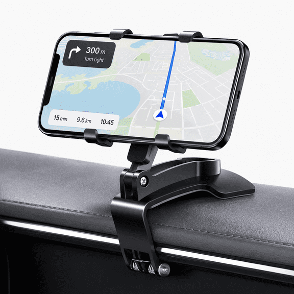 Car Phone Mount 360 Degree Rotation Dashboard Cell Phone Holder for Car Clip Mount Stand