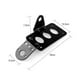 thumbnail image 2 of Soporte de Placa de Matrícula Tbest Hayabusa Negro Montaje Lateral para Motocicleta, 2 of 9