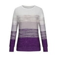 thumbnail image 4 of Besolor Hauts de Printemps Automne pour Femmes, Chemise à Manches Longues Imprimée Tendance, Blouse Décontractée Ample pour Dames, 4 of 6