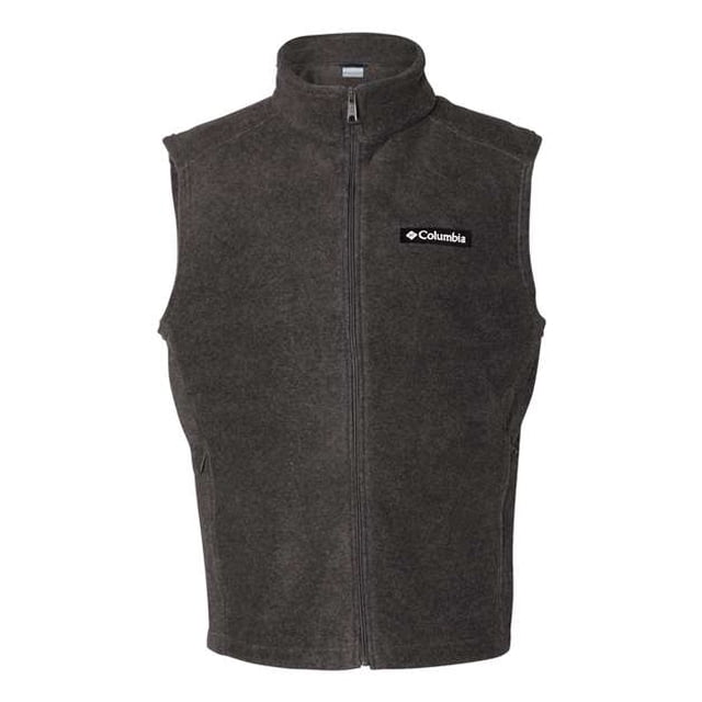 Chaleco Columbia Steens Mountain para Hombre carbón jaspeado mediano 163926