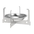 thumbnail image 2 of Horno al aire libre Tomshoo Mini estufa de alcohol portátil con soporte de pie cruz, 2 of 7