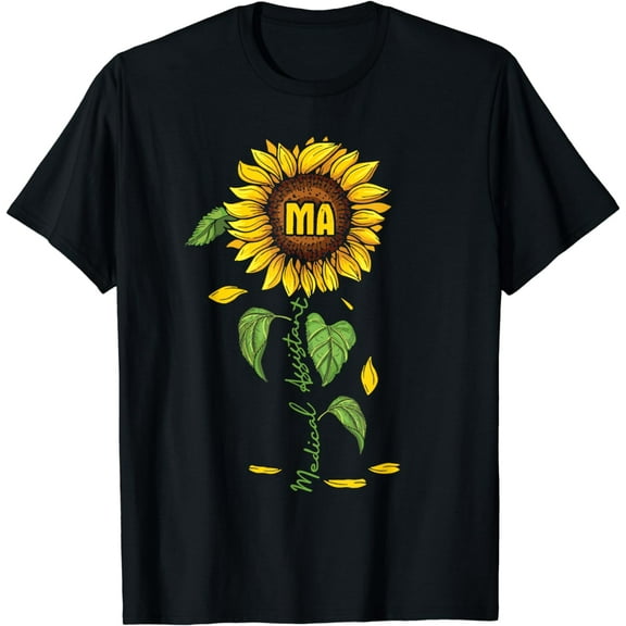 Medical Assistant - Sunflower Nursing Week Registered Nurse T-Shirt