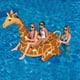 Swim Central Gonflable Girafe Géante Marron Piscine Ride-On Chaise Longue, 96 Pouces – image 3 sur 3