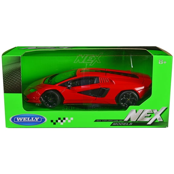 Lamborghini Countach LPI 800-4 Red "NEX Models" Series 1/24 Diecast Model Car by Welly