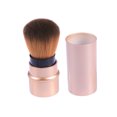 thumbnail image 5 of IBASETOY Retractable Rose Plated Gold Makeup Brush Set for Powder Mineral Blending and, 5 of 8