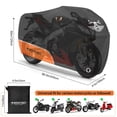 thumbnail image 2 of Funda para Moto ROWYEET Impermeable Reflectante 245 cm, 2 of 6