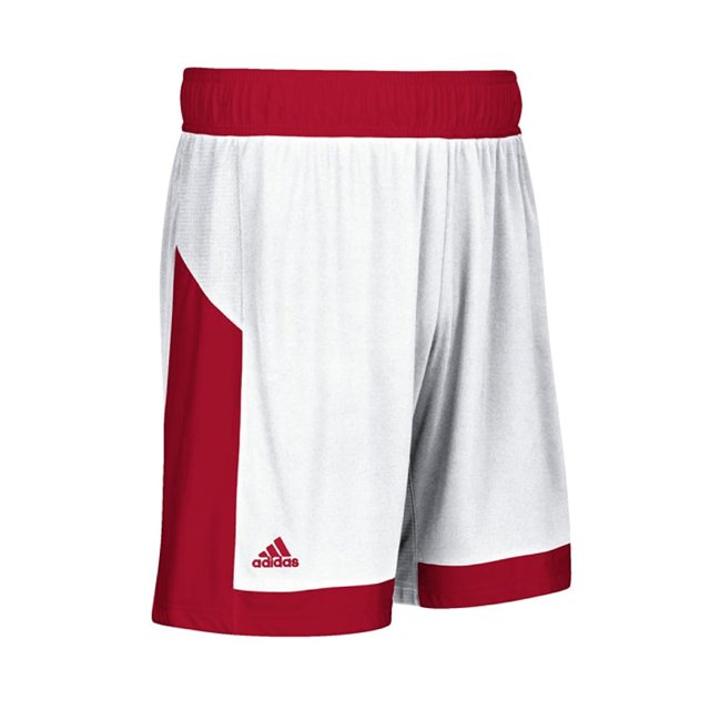 Adidas Womens Commander 15 Basketball Athletic Workout Shorts whitered M