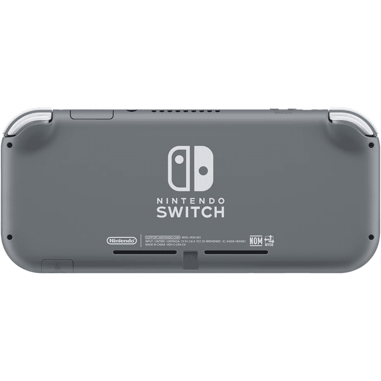 Nintendo Switch Lite Gray Gaming Console with Super Mario Galaxy 2