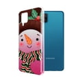 thumbnail image 2 of WIRESTER Pink Gradient Glitter Case, Sparkle Bling TPU Cover for Samsung Galaxy A12 A125 5G 6.5" 2020, Friendly Christmas Snowman, 2 of 3