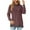 Purple, variant on Lenpel Women's Long Sleeve Tunic Tops Turtleneck Side Split Soft Casual Pullover Tops Fall Fashion Sweatshirts