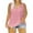 Pink, variant on Taqqpue Womens Plus Size Tank Tops Casual Loose Fit Printed Sleeveless V Neck T Shirts Summer Tunics Ladies Basic Shirts M-3XL