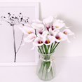 thumbnail image 1 of Ramo floral artificial de calas blancas para decoración de bodas y hogares., 1 of 7