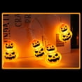 thumbnail image 2 of Halloween String Lights Decorations, 20 LED Halloween Window Lights Window Lights for Home Halloween Party Decor, 2 of 5