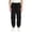 Black, variant on hoksml Boys Cargo Jogger Pants, Kids Elastic Waist Pull-On Pants with Multi Pockets, Casual Solid Color Hiking Pants