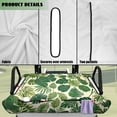 thumbnail image 6 of Uorisanigo Golf Cart Seat Cover for 2 Person Seats, Golf Club Car Accessories, Non-Slip Hawaiian Palm Leaf Golf Cart Seat Towel Blanket with 4 Pockets, for Golf Lovers, 6 of 7