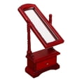thumbnail image 1 of Kids Ornaments with Safe Plastic Material Red Color Full Length Mirror for Mini House Toy Gifts 7.5, 1 of 5