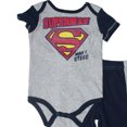 thumbnail image 2 of Superman Baby Boy's Pants and Romper Set Infant, 2 of 2