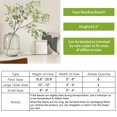 thumbnail image 4 of Plantas artificiales CEWOR Green Nandina, vapores largos de 110 cm, 4 unidades, 4 of 8
