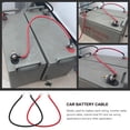 thumbnail image 4 of 2Pcs Battery Cable Power Cable with Ring Eyelets Car Battery Cable for Batteries, 4 of 6