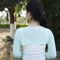 thumbnail image 2 of Women's Bolero Shrug Cooling Shawl Arm Sleeve Long Sleeves Sun Protection Clothing, 2 of 6