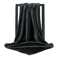 thumbnail image 6 of LRJTENG Large Square Satin Head Scarf Silk Hair Scarf Square Hair Bandanas Large Scarf Sleeping Head Wraps for Women, 6 of 7