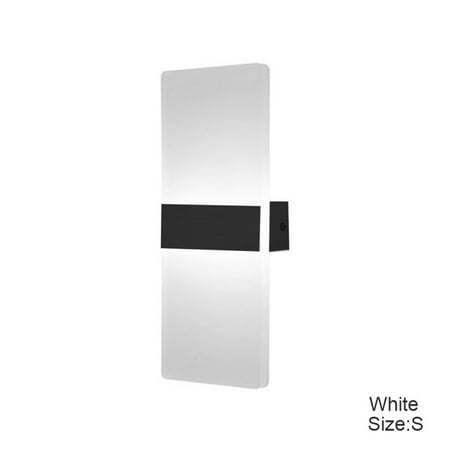 Aluminum Decorative Cans LED Wall Sconces Aluminum Lights 3/6W Fixture On/Off Decorative Lamps Night Light for Pathway Staircase Bedroom ()