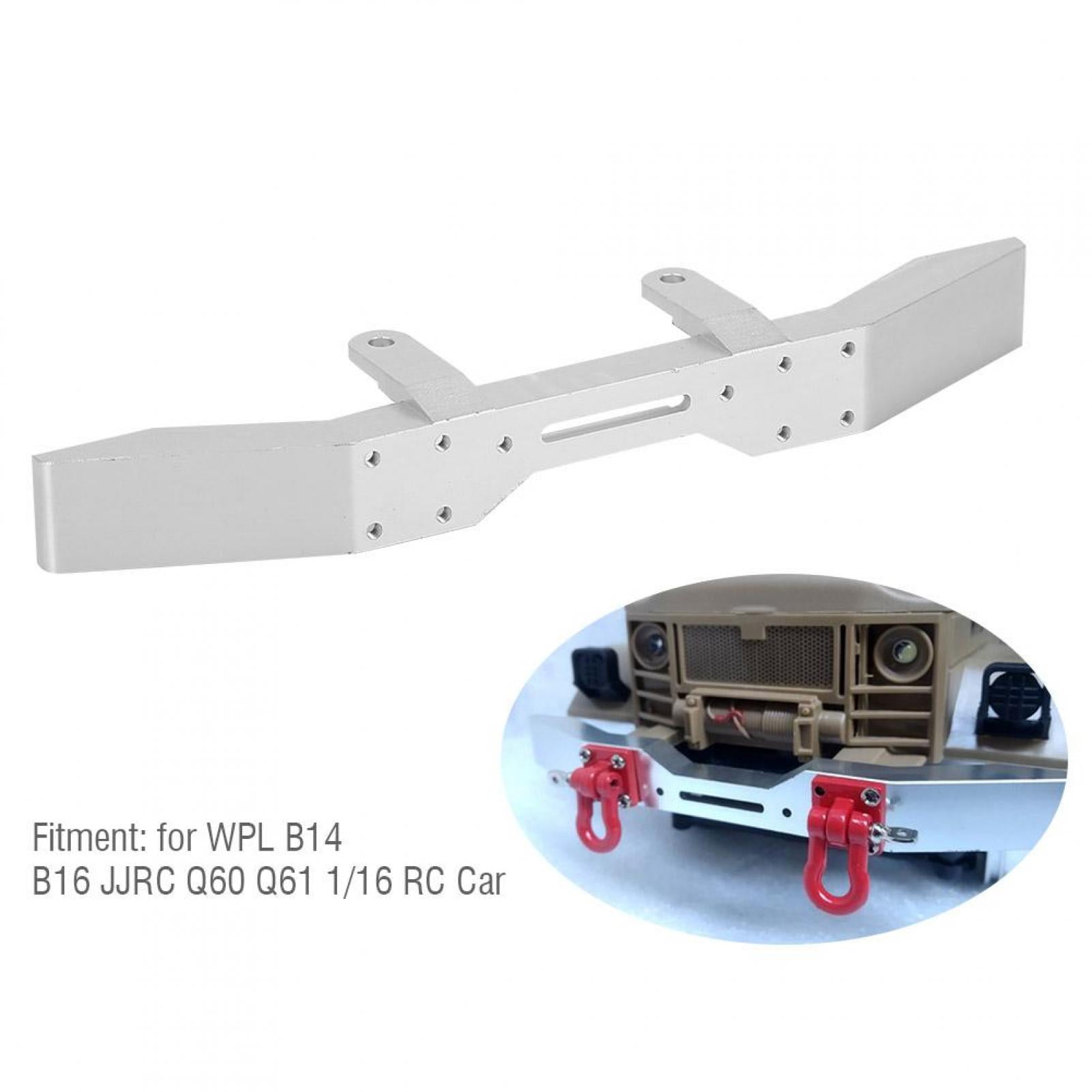 Metal Chassis Rear Bumper Accessories Parts For WPL RC Car JJRC Q60 Q61 