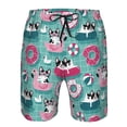 thumbnail image 3 of Goofa Swimming Bulldog Printed Mens Swim Trunks Summer Quick Dry Short Beach Swimwear Bathing Suits-3X-Large, 3 of 9