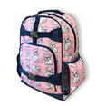 thumbnail image 1 of Ethan & Emerson School Backpack, Pink Bull Dog (Large), 1 of 5