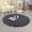 Dark Gray 2B7, variant on Qonioi Round Carpet Floor Cushion, 50x50cm Sofa Living Room Coffee Table Mat, Soft Polyester Decorative Pillow, Round Cushion