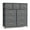 Gray, variant on Crestlive Products Black 9 Drawers Dresser Home Wide Closet Dresser Storage Tower