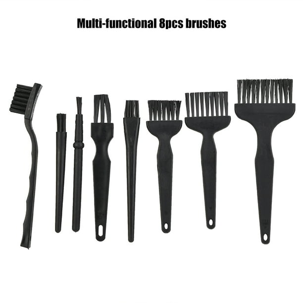 Juego De Cepillos De Limpieza Para Espacios Pequeños, Cepillos De Cocina Para Limpieza, Detalles, Herramientas De Limpieza De Grietas, Kit De Accesorios Para Mantenimiento De