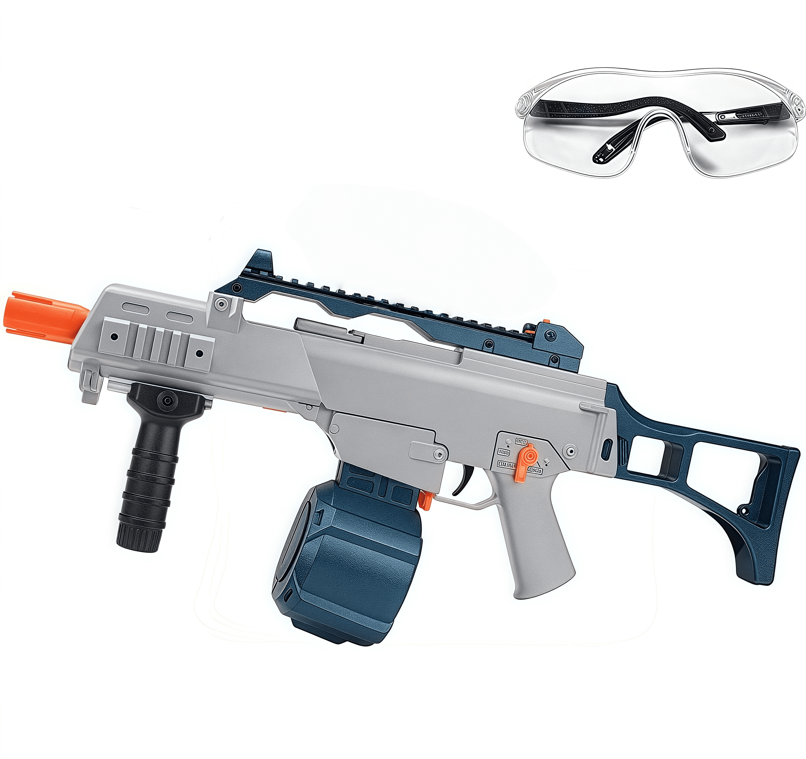 Dart Zone Max Nitroshot+ Volcanic Pro Blaster - Walmart.com